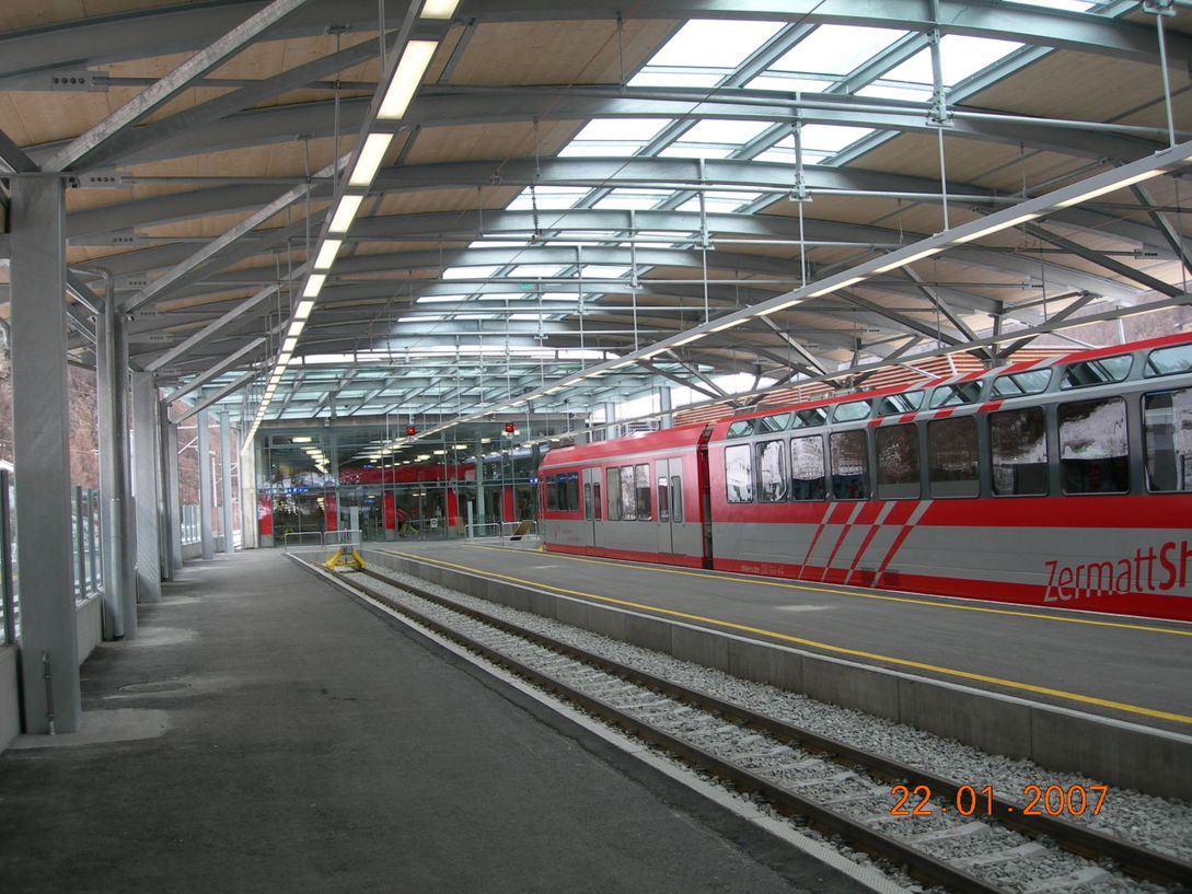 Gare de Täsch (Matterhorn Gotthard Bahn) :